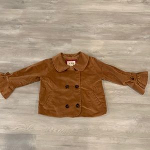 New without tags Baby Gap velvet jacket size 5T